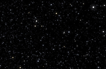 Starry night sky.  Galaxy space background. 