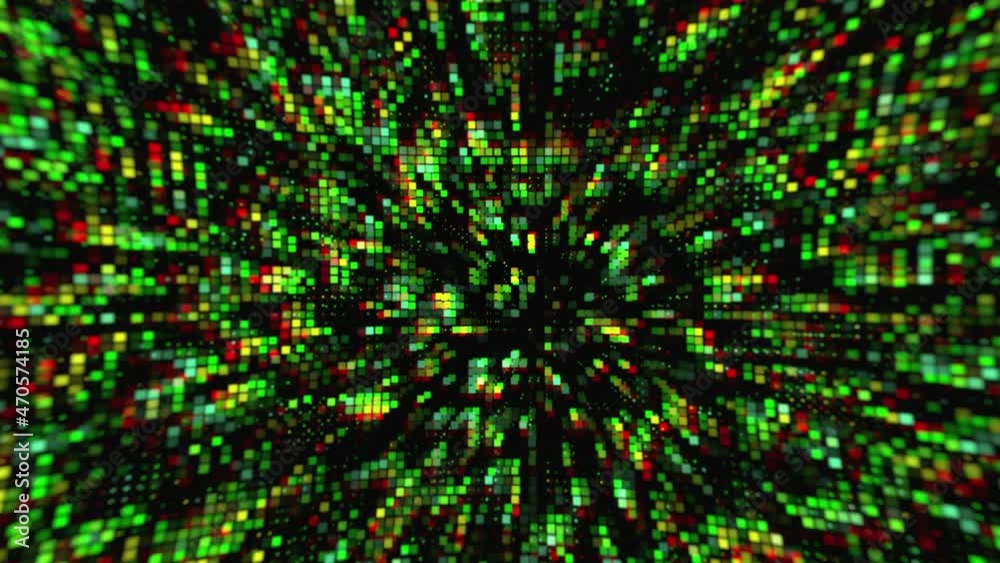 Canvas Prints slow flow motion technology background