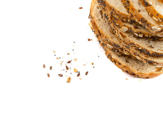 Homemade Sourdough Bread Loaf Slices
