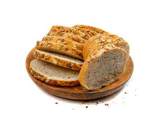 Homemade Sourdough Bread Loaf Slices