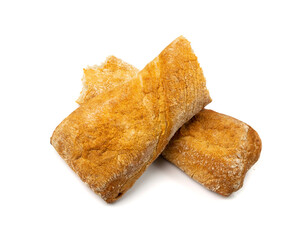 Ciabatta Bread Isolated