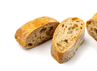 Ciabatta Bread Isolated