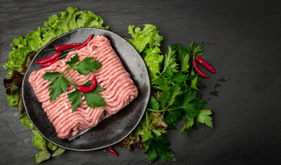 Mince Meat, Ground Pork, Uncooked Mincemeat