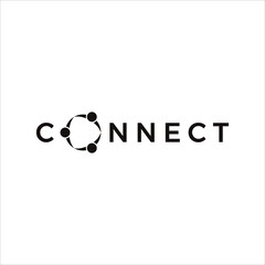 Connect Logo Design Template. Communiy Icon.