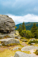Giant Mountains (Karkonosze) autumn landscape