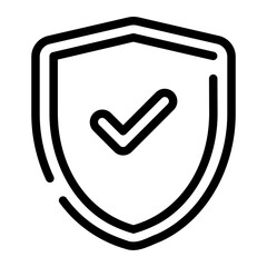 antivirus line icon