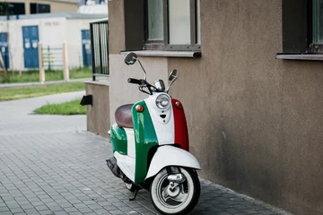 Foto op Canvas Vintage scooter © jozzeppe777