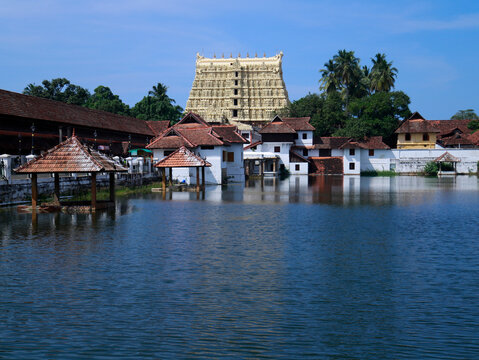 Sree Padmanabha Swami temple. Picture of worlds richest temple.