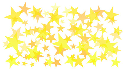 Yellow Star Pattern Gradient Background