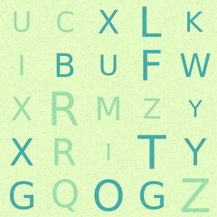 Abstract Geometric Pattern generative computational art illustration