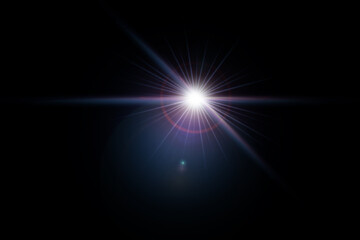 lighting warm lens flare colorful