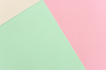 Pastel paper background with geometric stripes