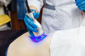 Cryo abdominal and vein skin care.