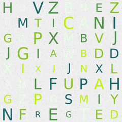 Abstract Geometric Pattern generative computational art illustration