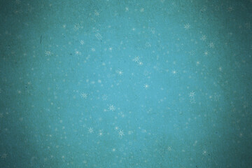 snowflakes on old paper texture
