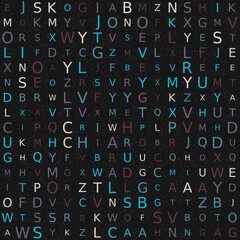 Abstract Geometric Pattern generative computational art illustration