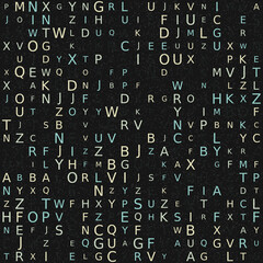 Abstract Geometric Pattern generative computational art illustration