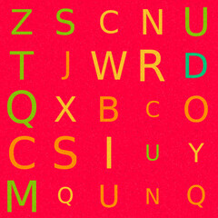 Abstract Geometric Pattern generative computational art illustration