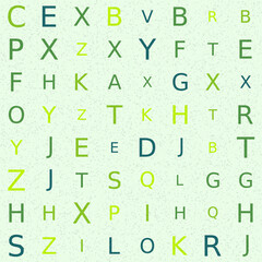 Abstract Geometric Pattern generative computational art illustration