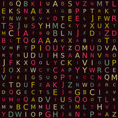 Abstract Geometric Pattern generative computational art illustration