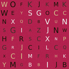 Abstract Geometric Pattern generative computational art illustration