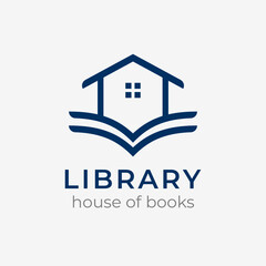 Library logo outline