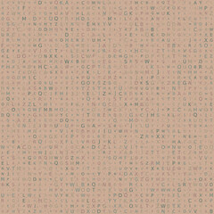 Fototapeta premium Abstract Geometric Pattern generative computational art illustration