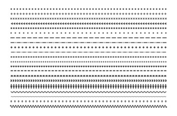 dot line vector icon