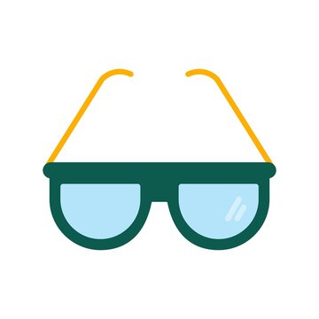 Goggles Flat Vector Icon Design