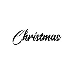 christmas signature logo design 