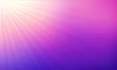 Wonderful sky of purple shades empty background decorated rays blur pattern.