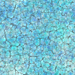Cartoon seamless texture of color fantasy cobble stone ground pavement