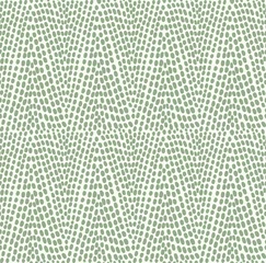 Sheer curtains Green Natural Green Seamless Pattern