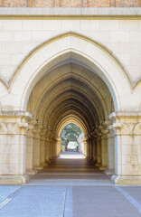 Fototapeta na wymiar architecture of arched entrance