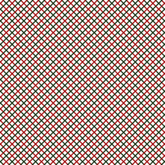 Christmas pattern. Simple retro geometric