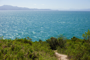 Fototapeta na wymiar view from the sea