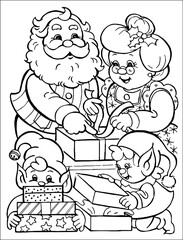  santa making gifts 03