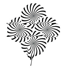 Glitch distorted geometric shape . Minimal art design . Noise destroyed  logo . Trendy defect error shapes . Glitched effect .vector 