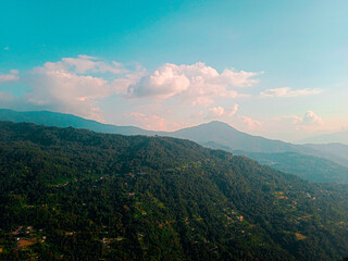 Beautiful landscape in the Mountains 