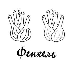 Badge fennel with the inscription 