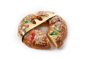 Spanish typical epiphany cake 