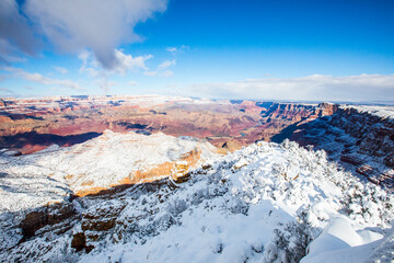 Winter in Grand Canyon National Park, United States Of America