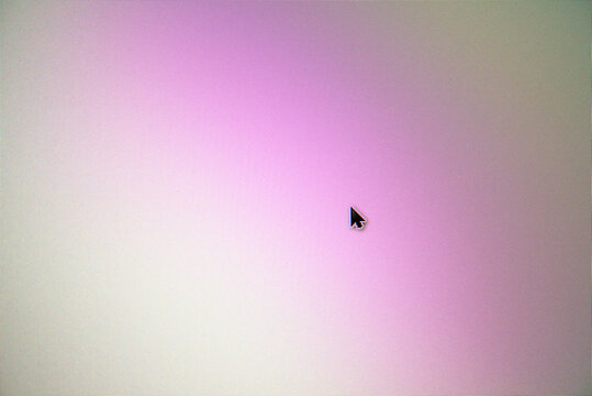 Mouse cursor on LCD matrix