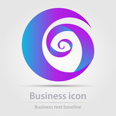 Originally designed  color business icon