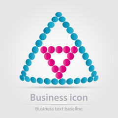 Originally designed  color business icon