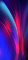 Bright abstract blurred background with bokeh. Blurred lights, neon glowing lines on a dark background.