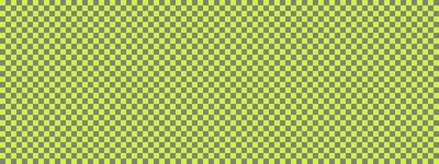 Checkerboard banner. Grey and Lime colors of checkerboard. Small squares, small cells. Chessboard, checkerboard texture. Squares pattern. Background.