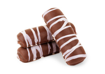Isolate cookie on white background, With clipping path.