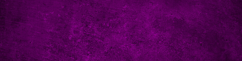 Purple fuchsia abstract background. Toned concrete wall texture. Painted rough background with copy...