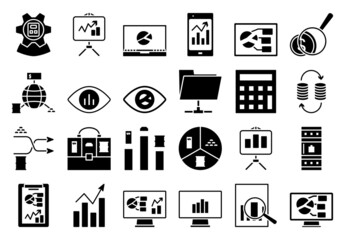 Analytics Icon Set